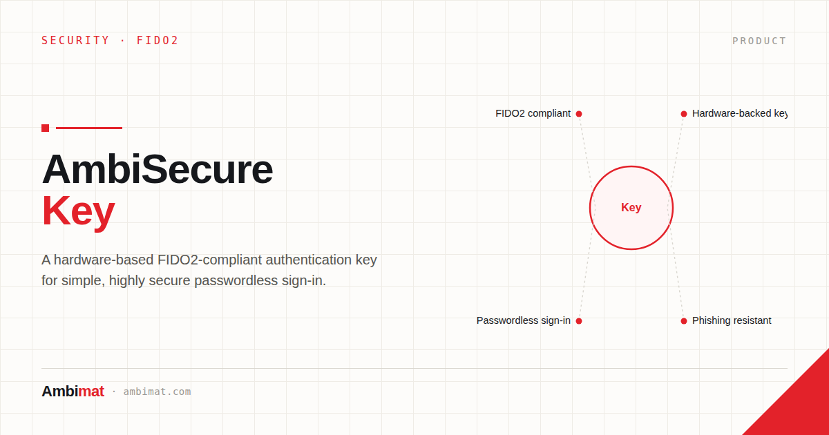 Ambisecure key